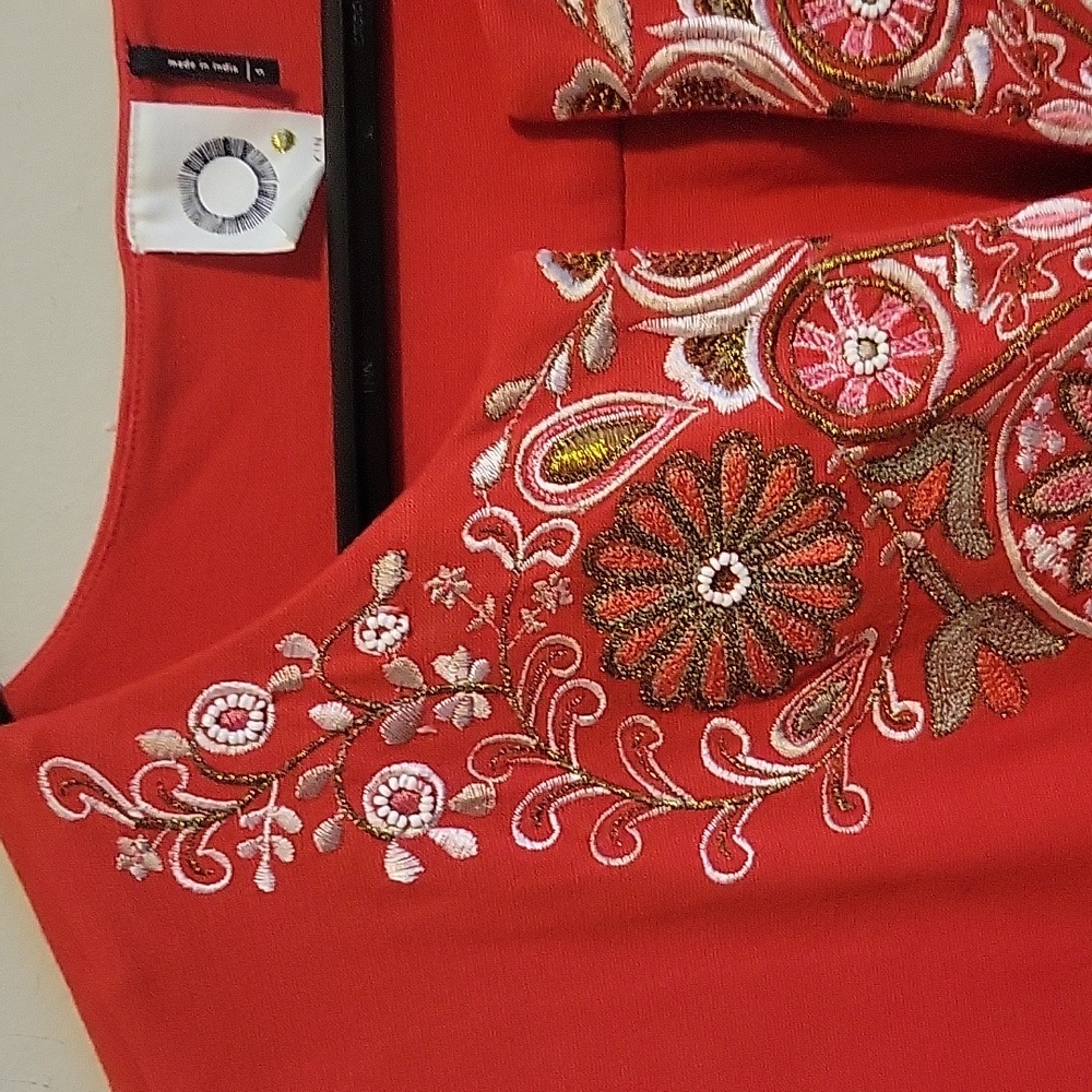Anthropologie Embellished Top - Picture 6 of 11